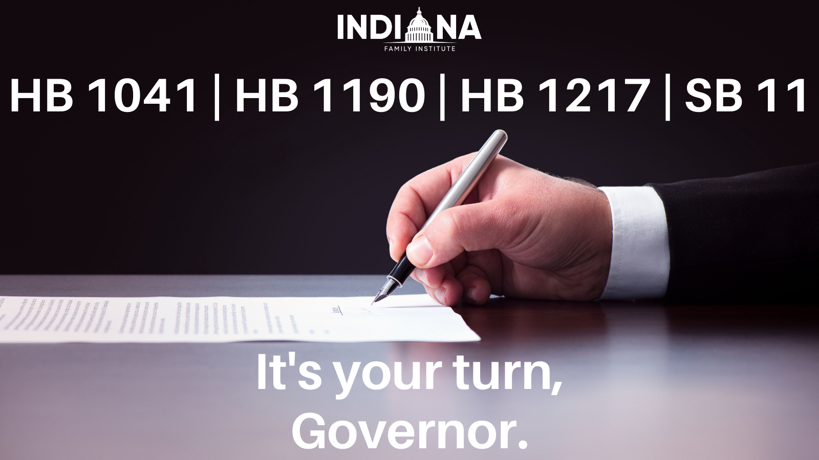 Priority bills for Gov. Holcomb to sign